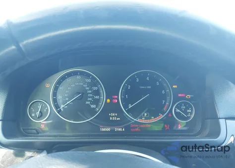 2012 BMW 535I z USA, uszkodzony, nr VIN WBAFR7C50CC814939